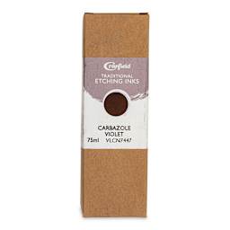 Cranfield Traditional Etching Ink - Carbazole Violet, 75 ml - front of packaging