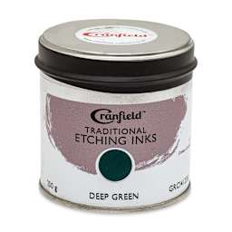 Cranfield Traditional Etching Ink - Deep Green, 250 g - front