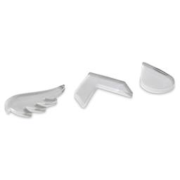 Gel Press Petite Printing Plates - Chevron Flight, Set of 3