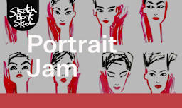 Sketchbook Skool's Portrait Jam