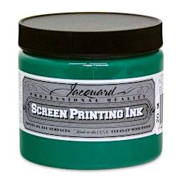 Jacquard Screen Printing Ink - Opaque Green, 16 oz