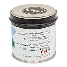 Cranfield Caligo Safe Wash Etching Ink - Phthalo Green, 250 g Can - back