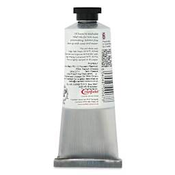 Cranfield Caligo Safe Wash Relief Ink - Soft Pink, 75 ml, back of tube