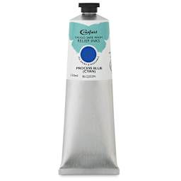 Cranfield Caligo Safe Wash Relief Ink - Process Blue (Cyan), 150 ml