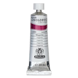 Schmincke Aqua Linoprint Ink - Magenta, 35 ml - front