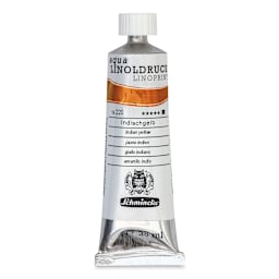 Schmincke Aqua Linoprint Ink - Indian Yellow, 35 ml - front