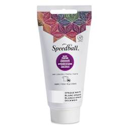 Speedball Fabric and Paper Block Printing Ink - Opaque White, 2.5 oz