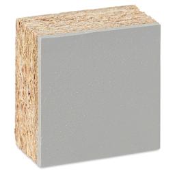 Blick Battleship Gray Linoleum - Block, 2" x 2", Mounted
