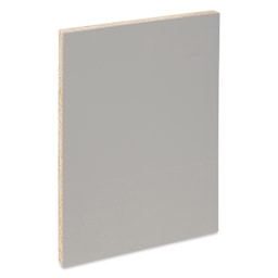 Blick Battleship Gray Linoleum - Block, 12" x 18", Mounted