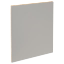 Blick Battleship Gray Linoleum - Block, 18" x 24", Mounted