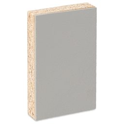 Blick Battleship Gray Linoleum - Block, 3" x 5", Mounted