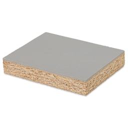 Blick Battleship Gray Linoleum - Block, 4" x 5", Mounted, flat