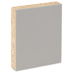Blick Battleship Gray Linoleum - Block, 4" x 5", Mounted