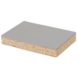 Blick Battleship Gray Linoleum - Block, 4" x 6", Mounted, flat