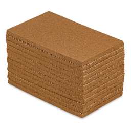 Blick Wonder-Cut Linoleum - Pkg of 12, 3" x 5", Unmounted