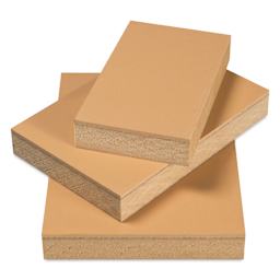 Speedball Mounted Linoleum Blocks - three blocks stacked