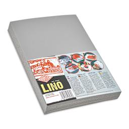 Essdee Lino Blocks - 8" x 12", Unmounted, Pkg of 10, front of packaging