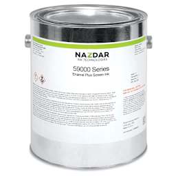 Naz-Dar 59-000 Series Gloss Enamel - Bright Red, 1 kg