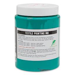 Permaset Aqua Fabric Ink - Supercover Green B, 300 ml - side