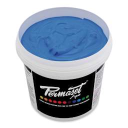 Permaset Aqua Fabric Ink - Supercover Light Blue, Liter
