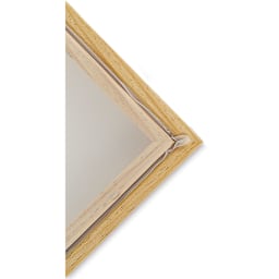 Blick Screen Printing Frame - 10" x 14", 110 Monofilament Polyester Mesh (Corner of frame)