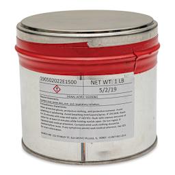Hanco Oil Based Etching Ink - 1 lb, Crimson Red - back