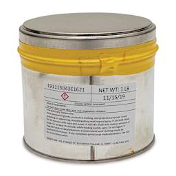 Hanco Oil Based Etching Ink - 1 lb, Yellow Ochre - back