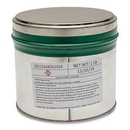 Hanco Oil Based Etching Ink - 1 lb, Shamrock Green - back