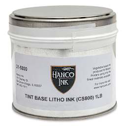 Hanco Litho Ink - 1 lb, Tint Base - front