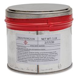 Hanco Litho Ink - 1 lb, Fire Red - back