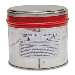 Hanco Litho Ink - 1 lb, Dark Red - back