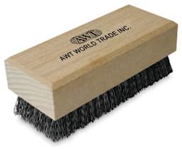 AWT Fabric Cleaning Brush - Left angled view