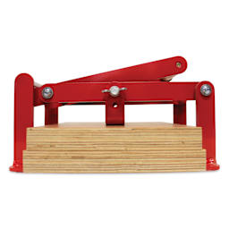 Woodzilla Hand Lino Press - Red, 8-1/4" x 11-3/4"