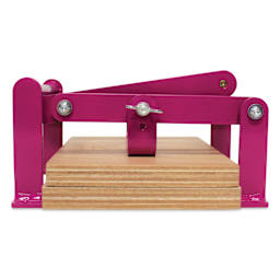 Woodzilla Hand Lino Press - Purple, 5-7/8" x 8-1/4"