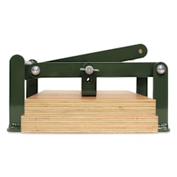Woodzilla Hand Lino Press - Dark Green, 5-7/8" x 8-1/4"