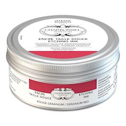 Charbonnel Etching Ink - Geranium Red, 200 ml
