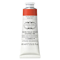 Charbonnel Etching Ink - Warm Red, 60 ml