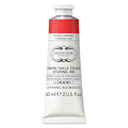 Charbonnel Etching Ink - Cardinal Red, 60 ml