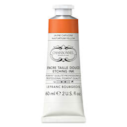 Charbonnel Etching Ink - Nasturtium Yellow, 60 ml
