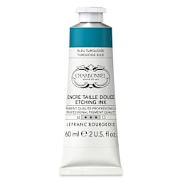 Charbonnel Etching Ink - Turquoise Blue Lake, 60 ml