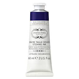 Charbonnel Etching Ink - Concentrated Blue, 60 ml
