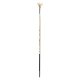 Blick x Raphaël L'Impressionniste Synthetic Bristle Brush - Fan, Size 2, Long Handle