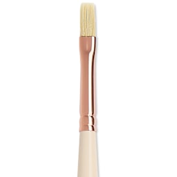 Blick x Raphaël L'Impressionniste Synthetic Bristle Brush - Flat, Size 2, Long Handle