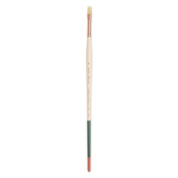 Blick x Raphaël L'Impressionniste Synthetic Bristle Brush - Flat, Size 4, Long Handle