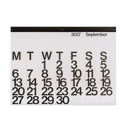Stendig 2027 Wall Calendar, September
