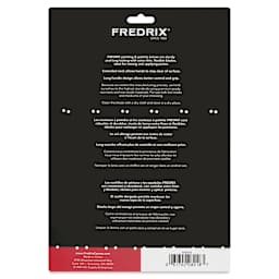Back of the Fredrix Painting Knives - Set of 6 package