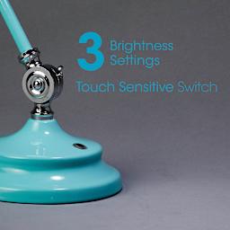 OttLite LED Revive Table Lamps - Photo showing base of lamp and spot for adjusting brightness
