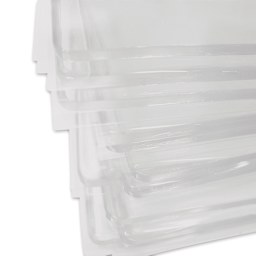 Gelli Arts Gel Printing Plates - 8" x 10", Pkg of 11, close-up of the plates out of the box