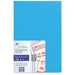Grafix Impress Monoprint Plates - 12" x 18", Pkg of 24 - front of packaging