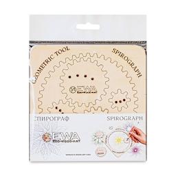 EWA Eco-Wood-Art Wood Spirograph Kit (front of package)
